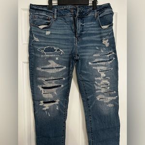 American eagle slim straight aero flex +